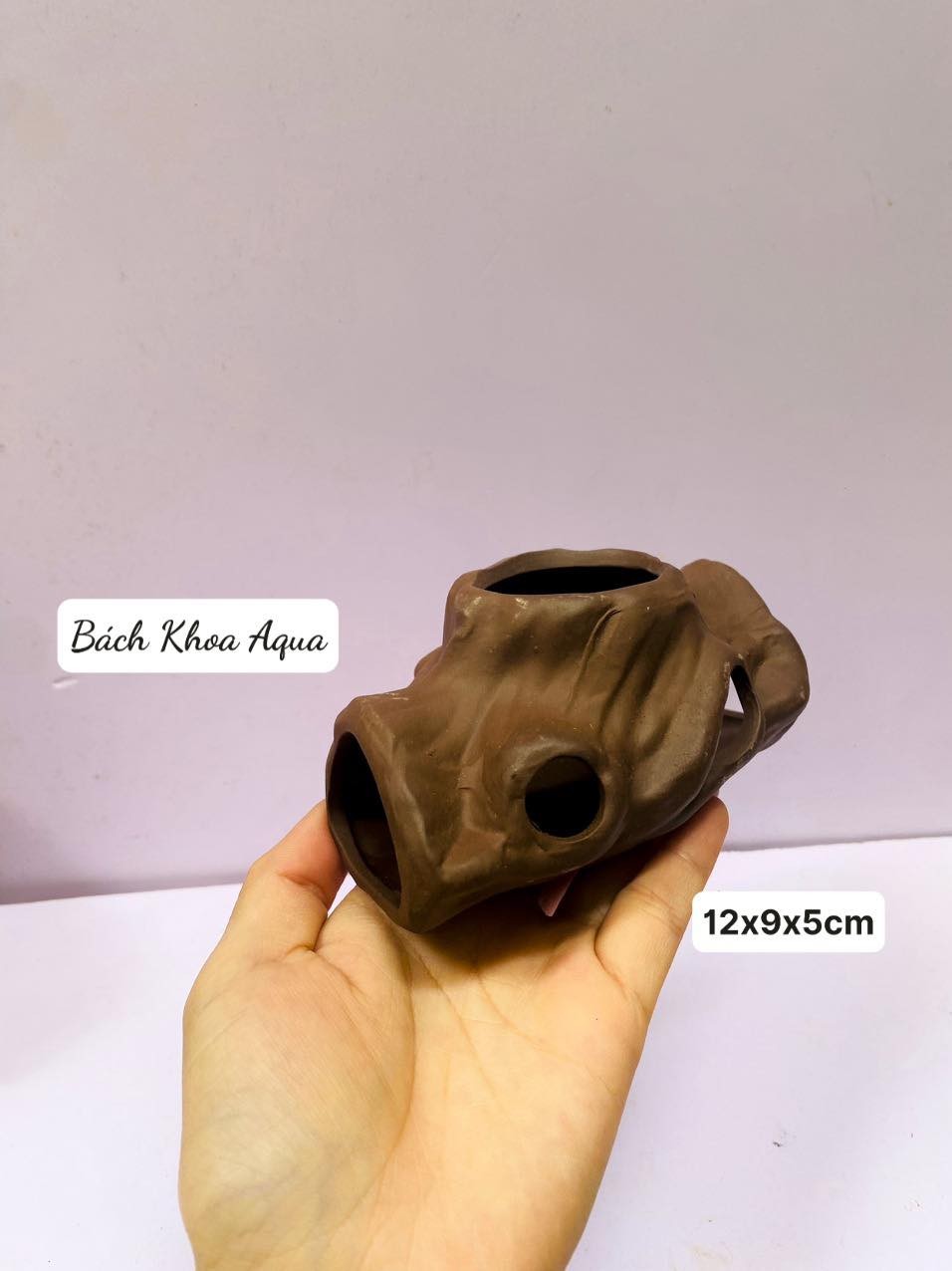 Gốm giả lũa trang trí bể cá
